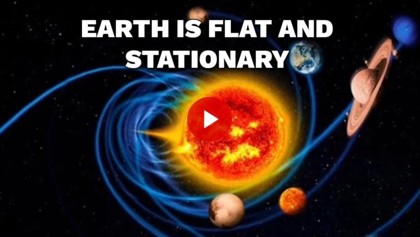 The earth is FLAT and STATIONARY episode artwork