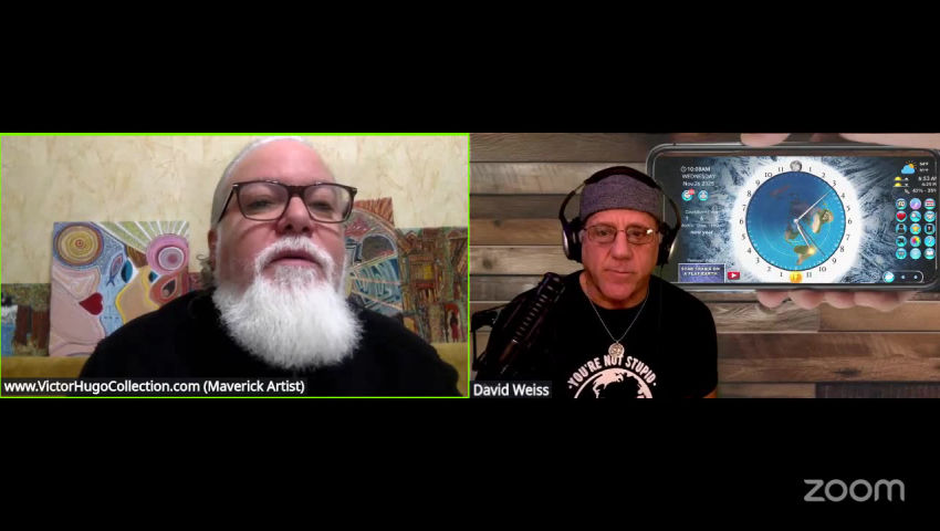 [VictorHugoArt] Flat Earth Dave David Weiss Victor Hugo Biggest Conspiracies Ever