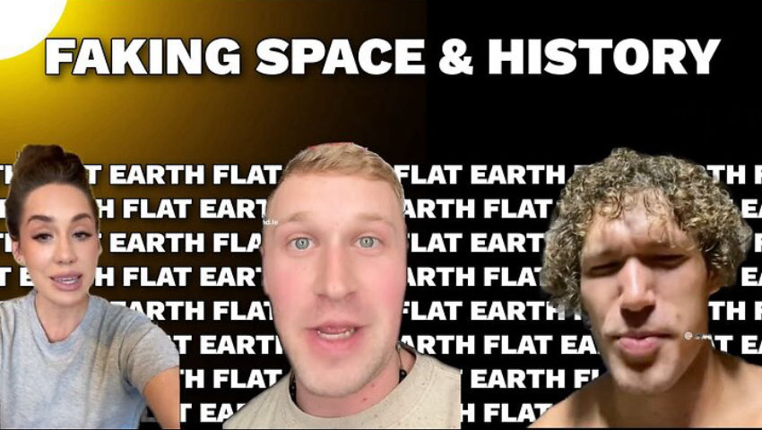 Faking Space and History on FLAT EARTH episode artwork