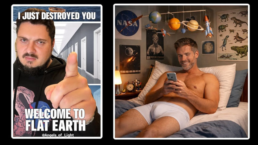 Underwear Luke KNOWS the earth is a globe - Flat Earth DESTROYED [Dec 21, 2025]