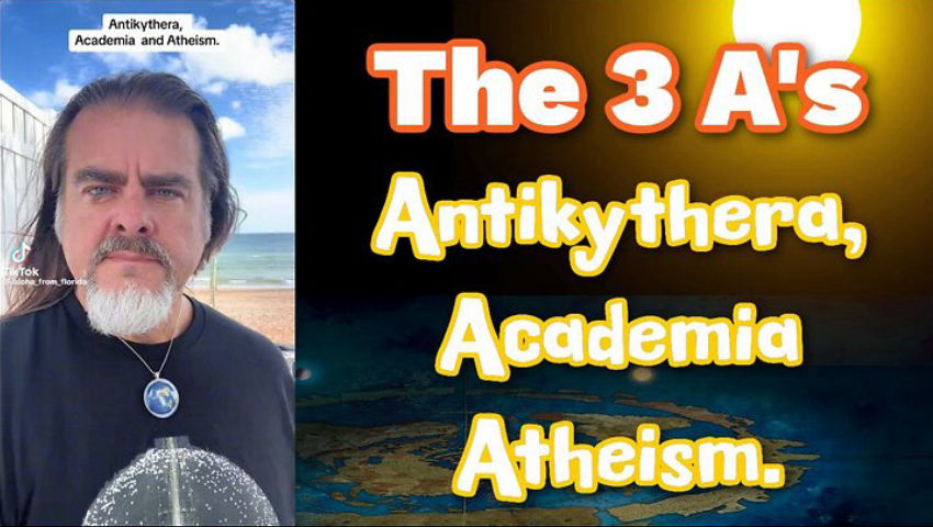 [Dec 18, 2024] The 3 A's on FLAT EARTH - Antikythera, Academia and Atheism. episode artwork
